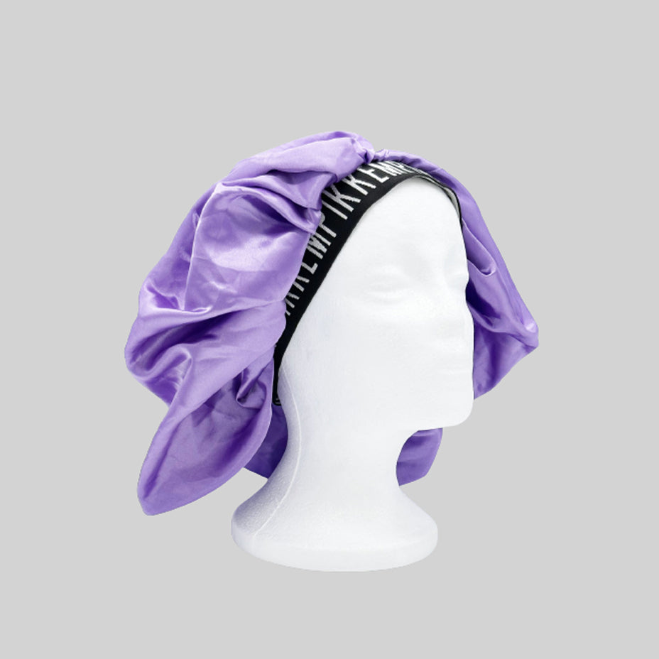 Gorro De Satén (Plata + Negro + Moeado ) - Cosmetics Afro Latino