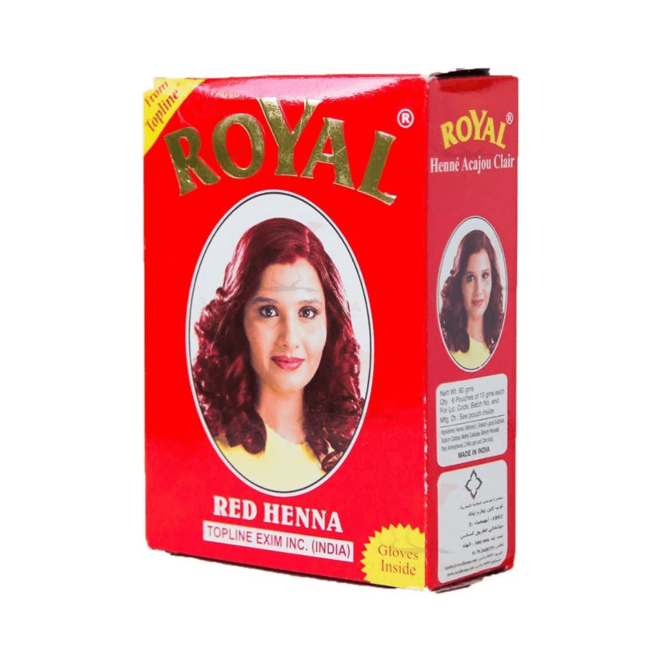 Topline - Royal - Heena - 60g - Cosmetics Afro Latino RED TOP LINE Hair color