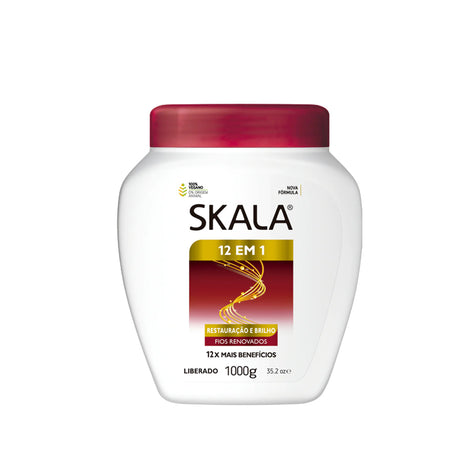Skala - Crema Acondicionadora - 12 en 1 - 1000g - Cosmetics Afro Latino