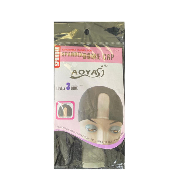 Spandex Dome - Aoyasi - Expandable/short Look - Cap - No : 1197 - Cosmetics Afro Latino