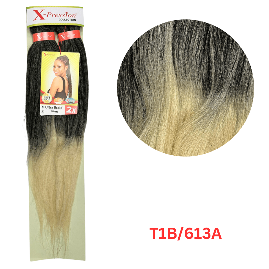 Pre Peigne - Trenzas Sintéticas - X-pression 2x Pre-estiradas - Cosmetics Afro Latino