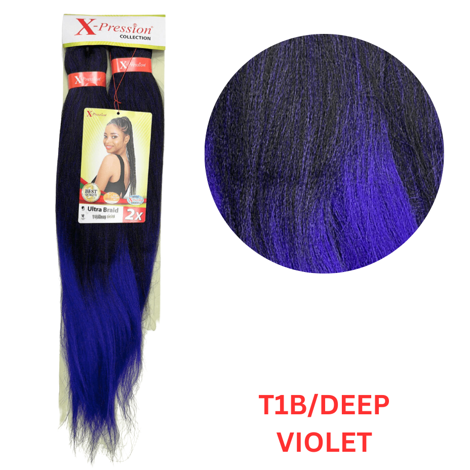 Pre Peigne - Trenzas Sintéticas - X-pression 2x Pre-estiradas - Cosmetics Afro Latino
