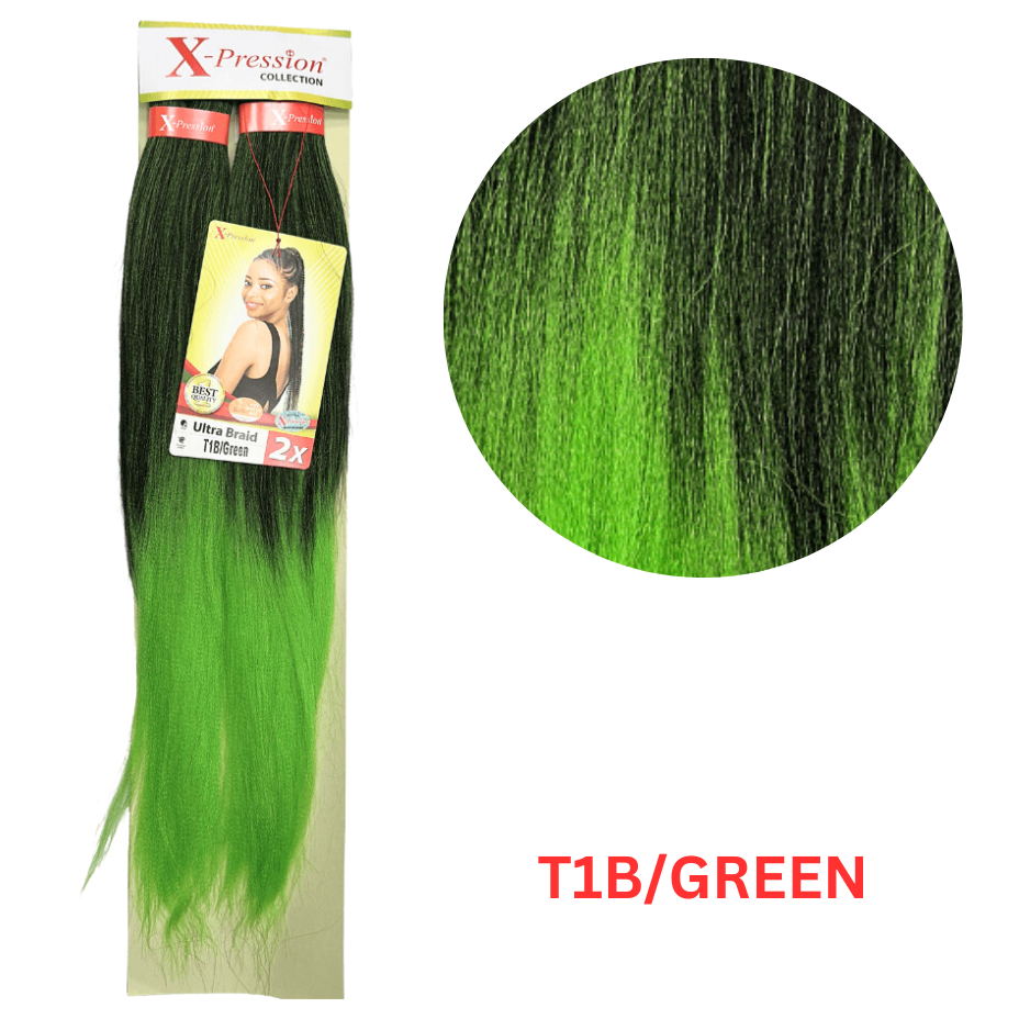 Pre Peigne - Trenzas Sintéticas - X-pression 2x Pre-estiradas - Cosmetics Afro Latino
