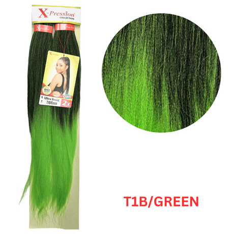 Pre Peigne - Trenzas Sintéticas - X-pression 2x Pre-estiradas - Cosmetics Afro Latino