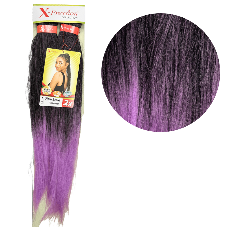 Pre Peigne - Trenzas Sintéticas - X-pression 2x Pre-estiradas - Cosmetics Afro Latino