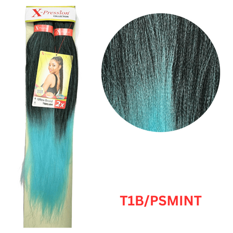 Pre Peigne - Trenzas Sintéticas - X-pression 2x Pre-estiradas - Cosmetics Afro Latino
