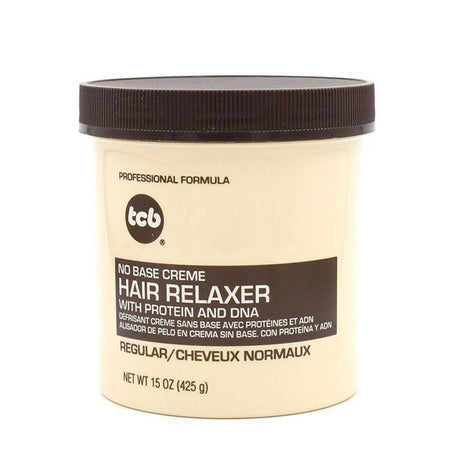 Tcb - Hair Relaxer - No Base Creme Hair Relaxer With Protein and Dna - Reguler - Cosmetics Afro Latino
