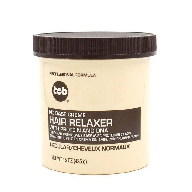 Tcb - Hair Relaxer - No Base Creme Hair Relaxer With Protein and Dna - Reguler - Cosmetics Afro Latino