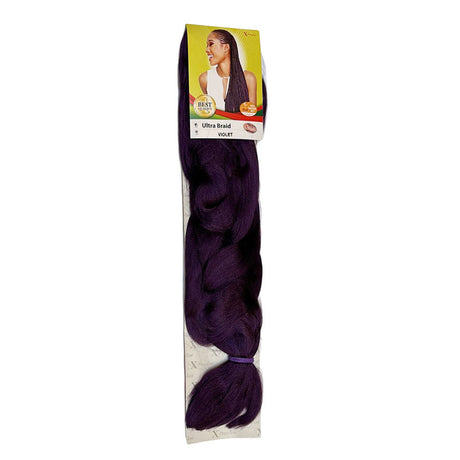 X-pression - Ultra Braid - Extensión De Pelo - Para Trenzar - 208 Cm - 165 G - De Un Solo Color - Cosmetics Afro Latino