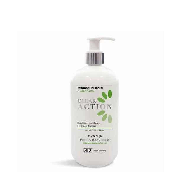 A3 - Clear Action Face and Body Milk - 400 Ml