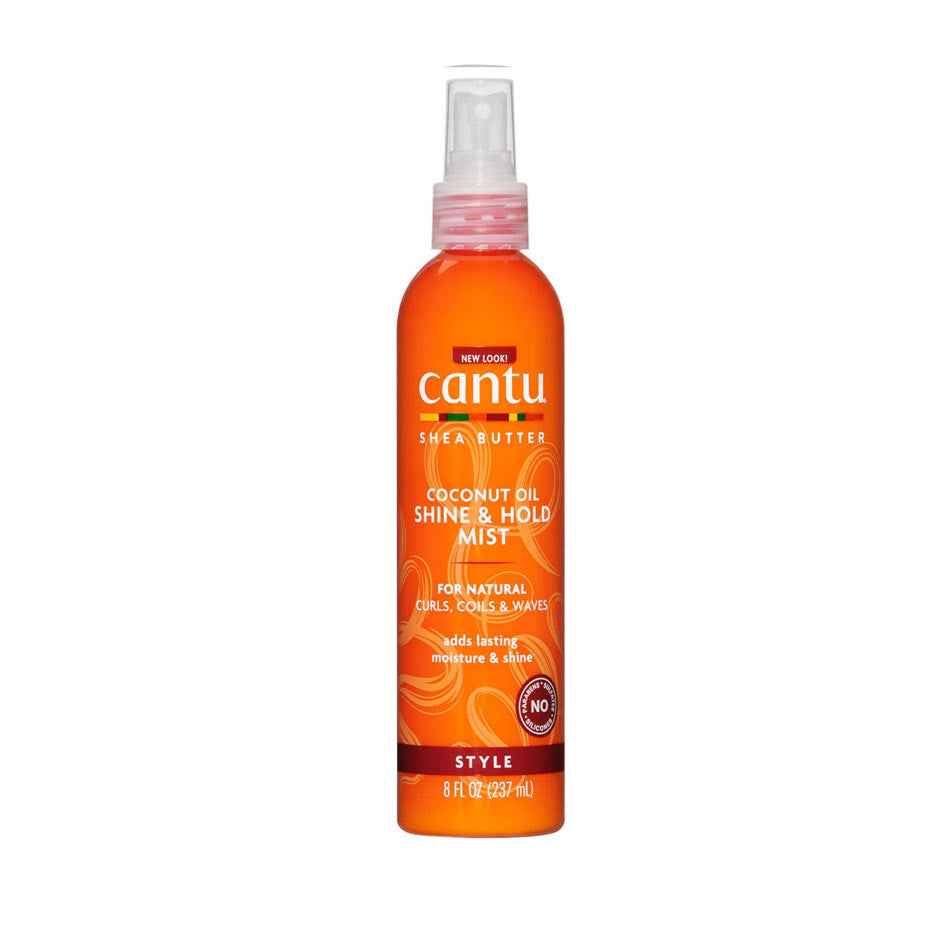 Cantu - Shea Butter - for Natural Hair Coconut Oil Shine & Hold Mist - 237 Ml