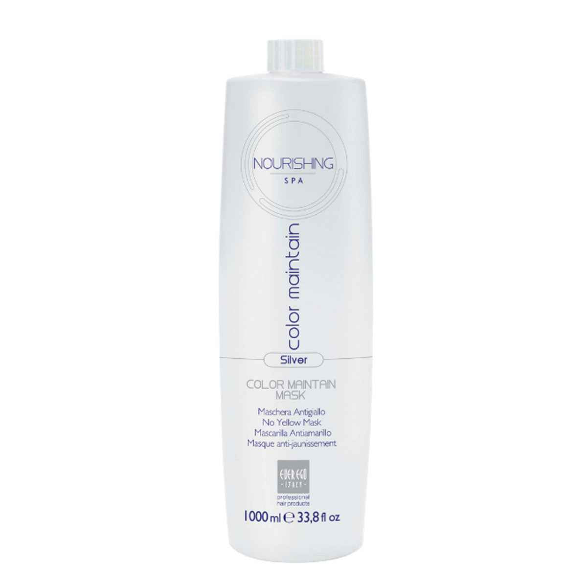 Ever Ego Itlay - Mascarilla Color Mantener - Color Maintain Silver Mascarilla - 1000 Ml