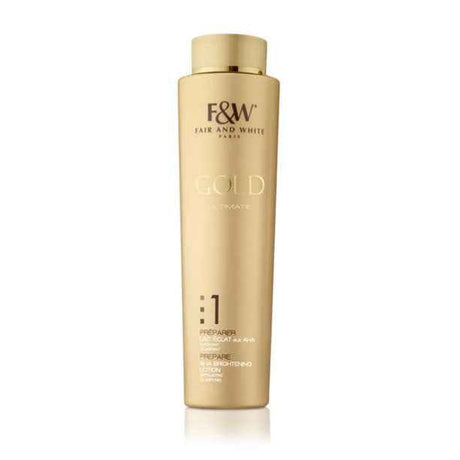 Fair and White 1: - Gold Aha Brightening Lotion - Hydroquinone Free - 350ml