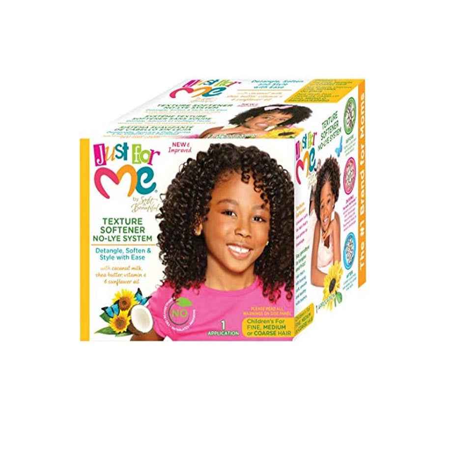 Just for Me - No-lye Conditioning Texture Softener - Fine-Meduim - 1 Aplicacion