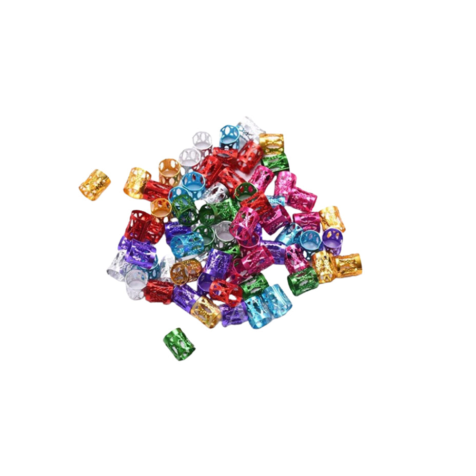 Joyas Para el Cabello - Dreadlock de Aluminio - Para Mujeres Trenzas - Cosmetics Afro Latino