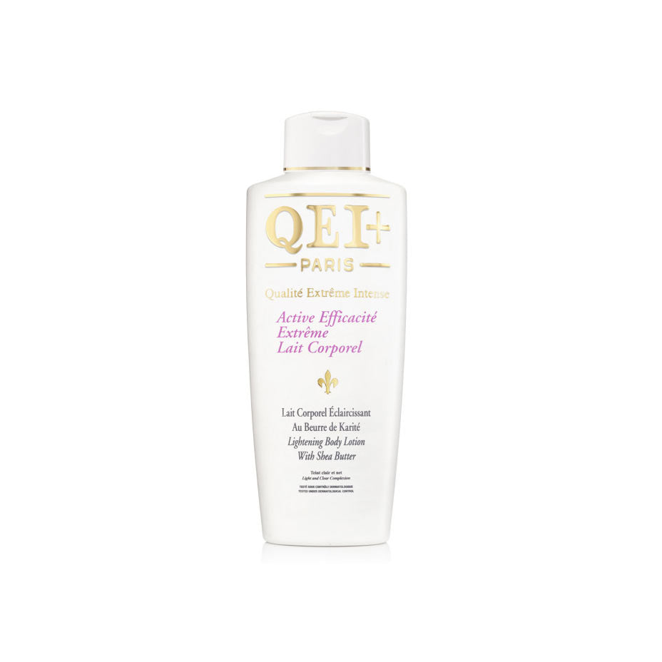 QEI+ ACTIVE EFFICACITE EXTREME- LIGHTENING BODY LOTION WITH SHEA BUTTER- 500ML - Cosmetics Afro Latino
