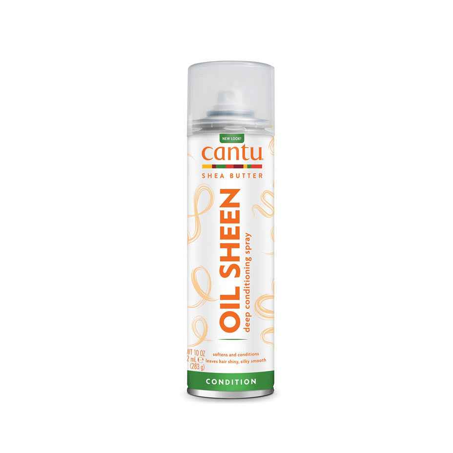Cantu - Shea Butter - Oil Sheen Spray 283 Gr - Spray Con Manteca De Karité - Belleza Y Cuidado De Tu Cabello Y Tu Piel Con Cantu