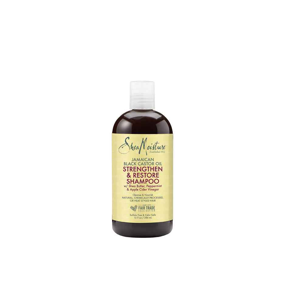 Shea Moisture Jamaican Black Castor Oil- Strengthen & Restore Shampoo- 384ml