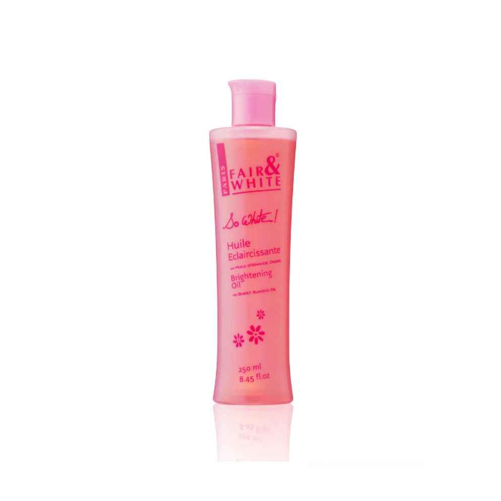 Fair and White - So White Brightening Body Oil with Sweet Almond Oil - 250 ml