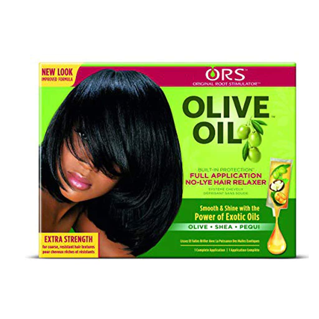 Olive Oil Built-In Protection No-Lye Hair Relaxer Extra fuerte - Cosmetics Afro Latino