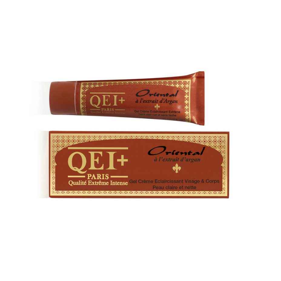 QEI+ PARIS - Gel Crema Aclarante - Oriental Argan Oil - Lightening Cream Gel - 1 Fl.oz