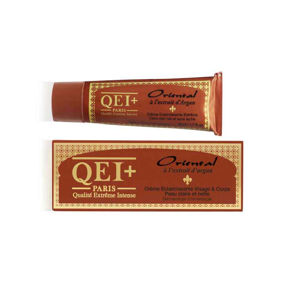 QEI+ PARIS - Crema Aclaradora Extrema - Oriental Argan - Extreme Lightening Cream - 1.7 Fl.oz