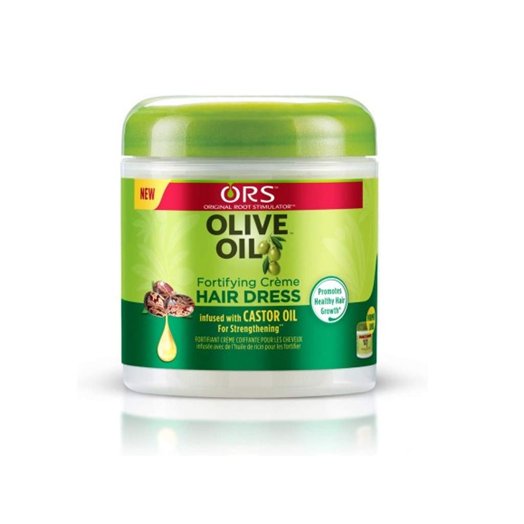 ORS OLIVE OIL CREME HAIR DRESS CASTOR OIL 170 g - Cosmetics Afro Latino