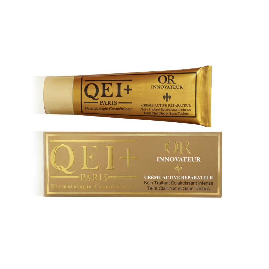 QEI+ PARIS - Crema Aclaradora Intensa - or Innovateur - Intense Lightening Cream - 1.7 Fl.oz - Cosmetics Afro Latino