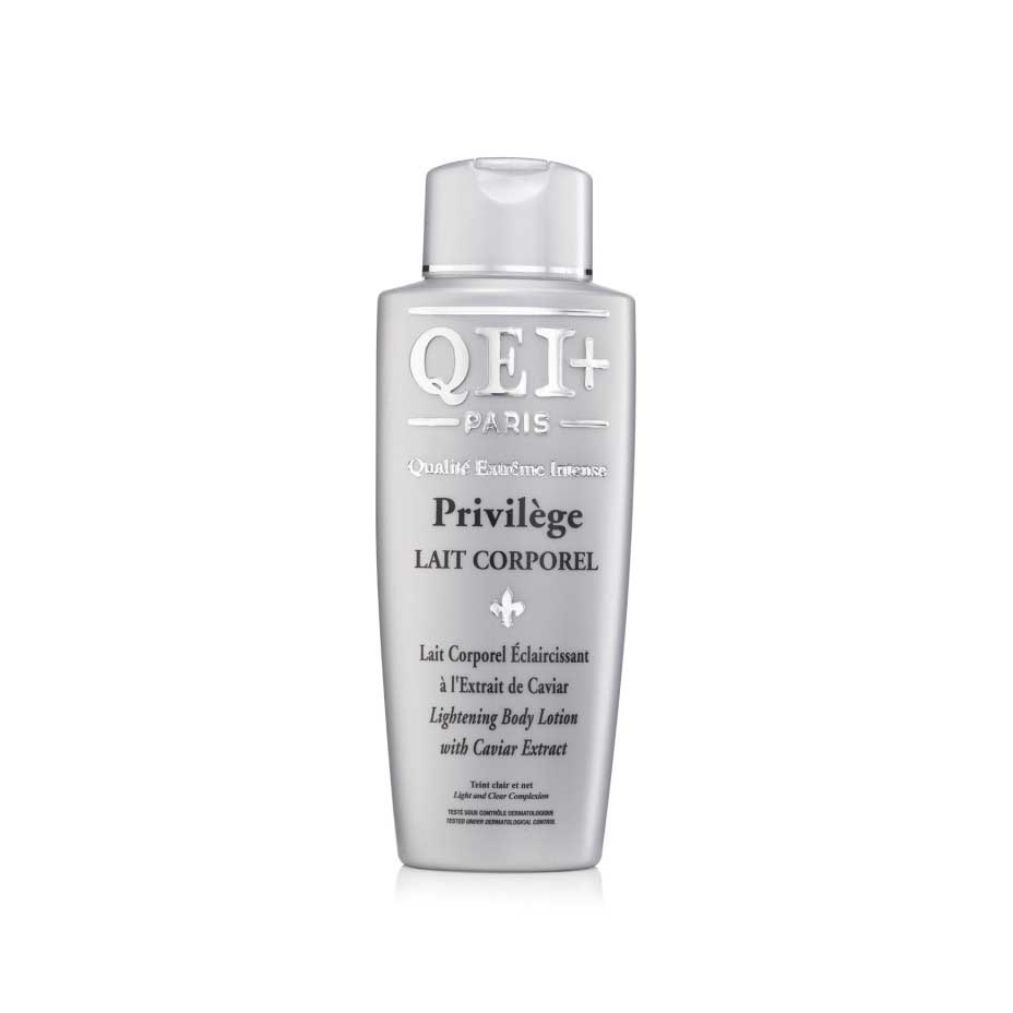 QEI+ PARIS - Loción Corporal Aclarante - Privilege Caviar - Lightening Body Lotion - 16.91 Fl.Oz - Cosmetics Afro Latino