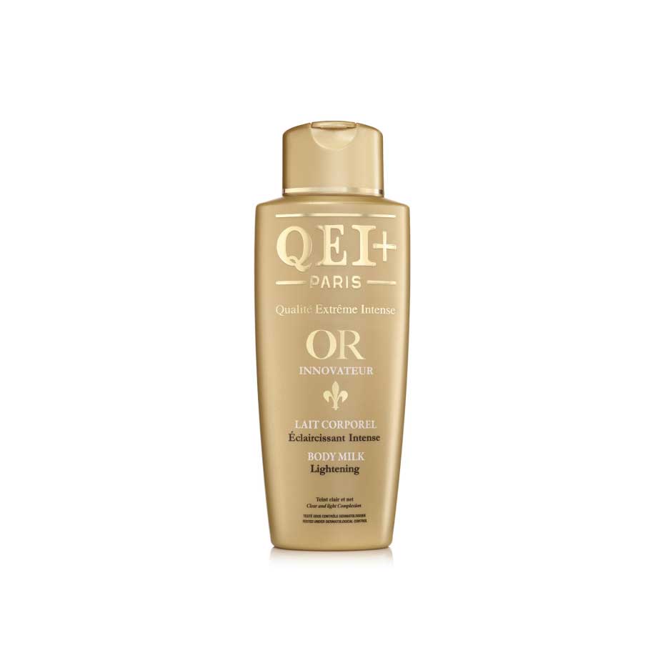 QEI+ PARIS - Intense Lightening Body Lotion - or Innovateur - 500ml - Cosmetics Afro Latino