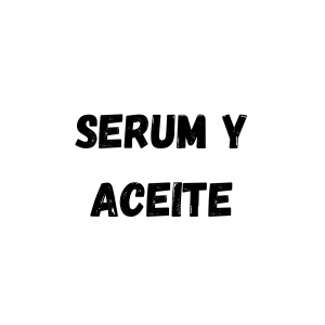 SERUM Y ACEITE