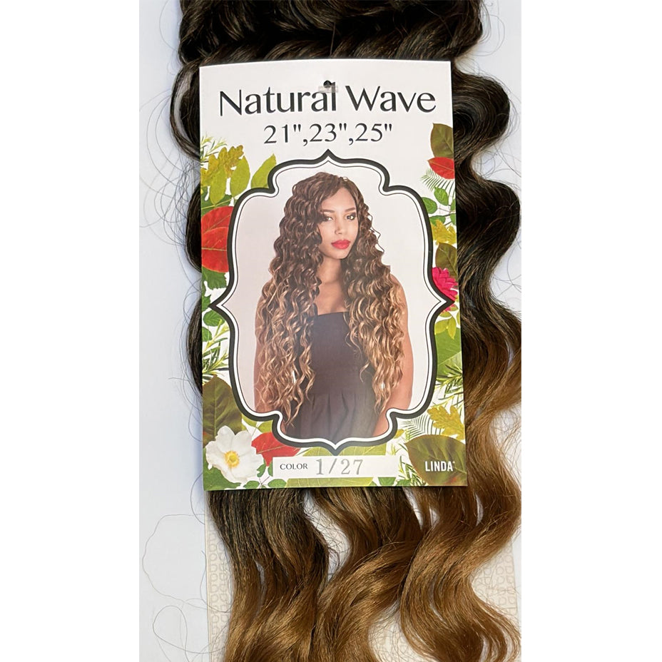 Haalic - NATURAL WAVE 21'',23'',25'' - CUTE - 100% HUMAN QUALITY - HAIR EXTENSION