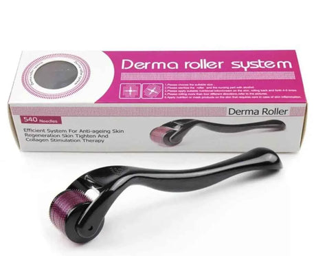 Derma Roller Microneedling para Cabello y Piel Rodillo de Microagujas para Crecimiento del Cabello y Cuidado Facial