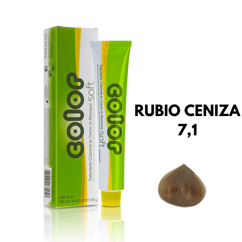 Salerm - Color Soft - Semi Permanent Cream - 100ml - Cosmetics Afro Latino