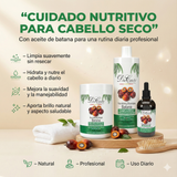 Don Cabello Pack Batana oil 3 Productos Champú Mascarilla y Aceite Nutrición y Brillo