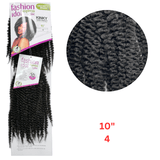 Sleek - Fashion Idol Express - Crochet Braids - Kinky Twist Marley - 10"