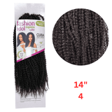 Sleek - Fashion Idol Express - Crochet Braids - Cuba Twist Marley - 14"