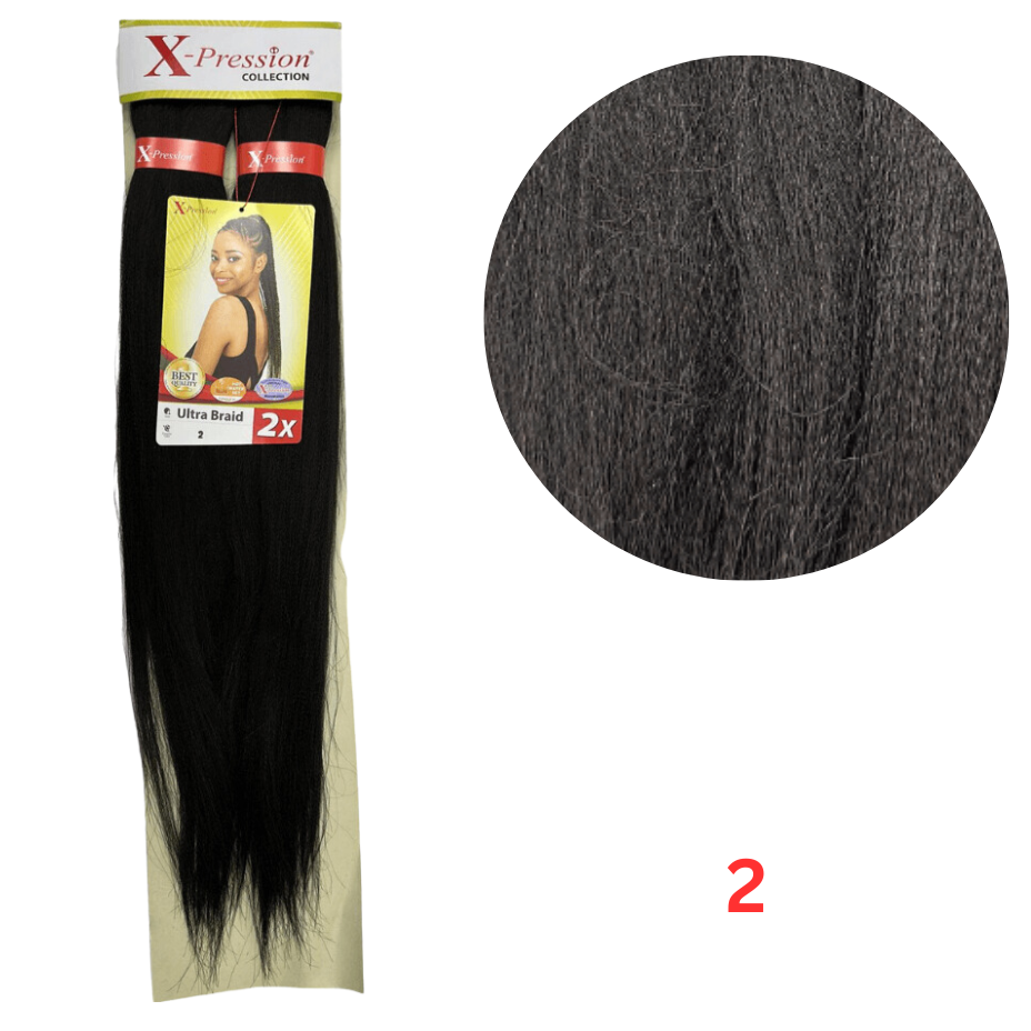 Pre Peigne - Synthetic Braids - X-pression 2x Pre-stretched