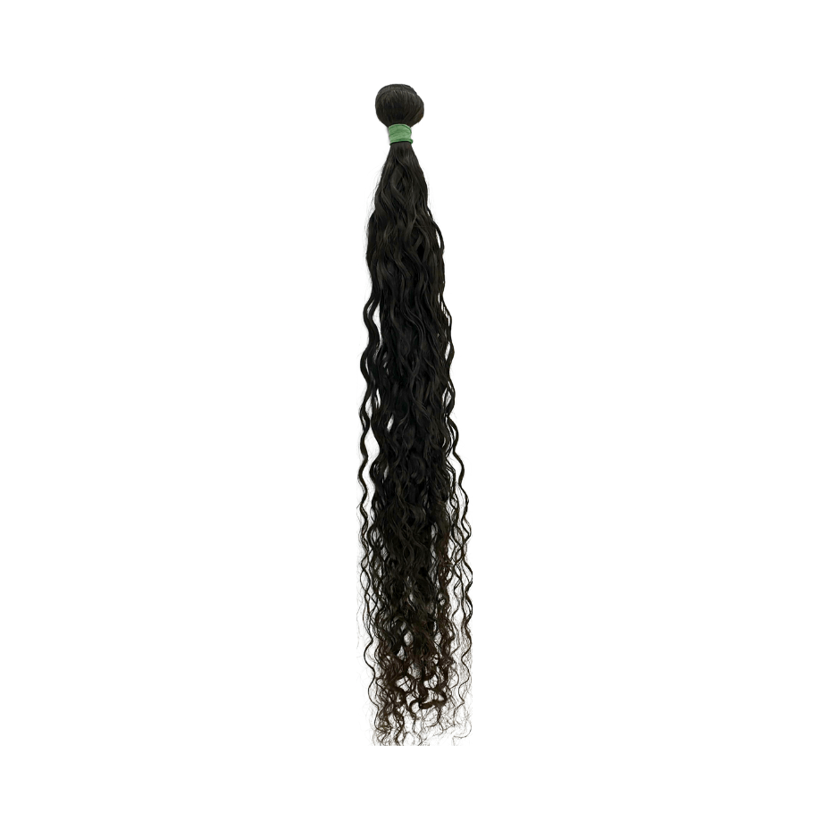 Extensiones de Pelo Virgen Asiático Cosido Rizado Remy Natural Wave Virgin Hair