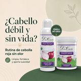 Don Cabello hair pack red onion odorless shampoo and mask 2x1000 ml