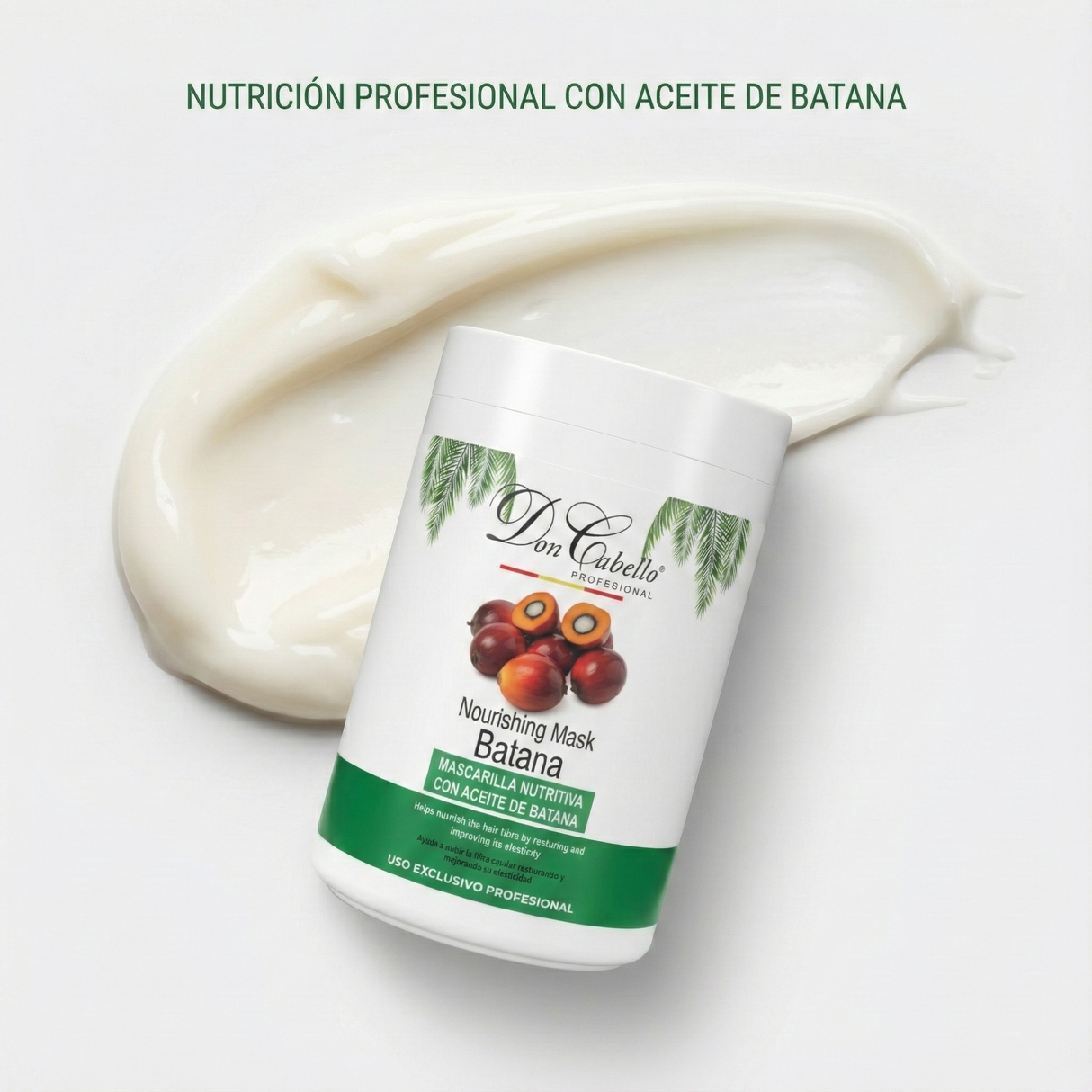 Don Cabello Mascarilla Nutritiva Batana 1000 ml Hidratación y Suavidad