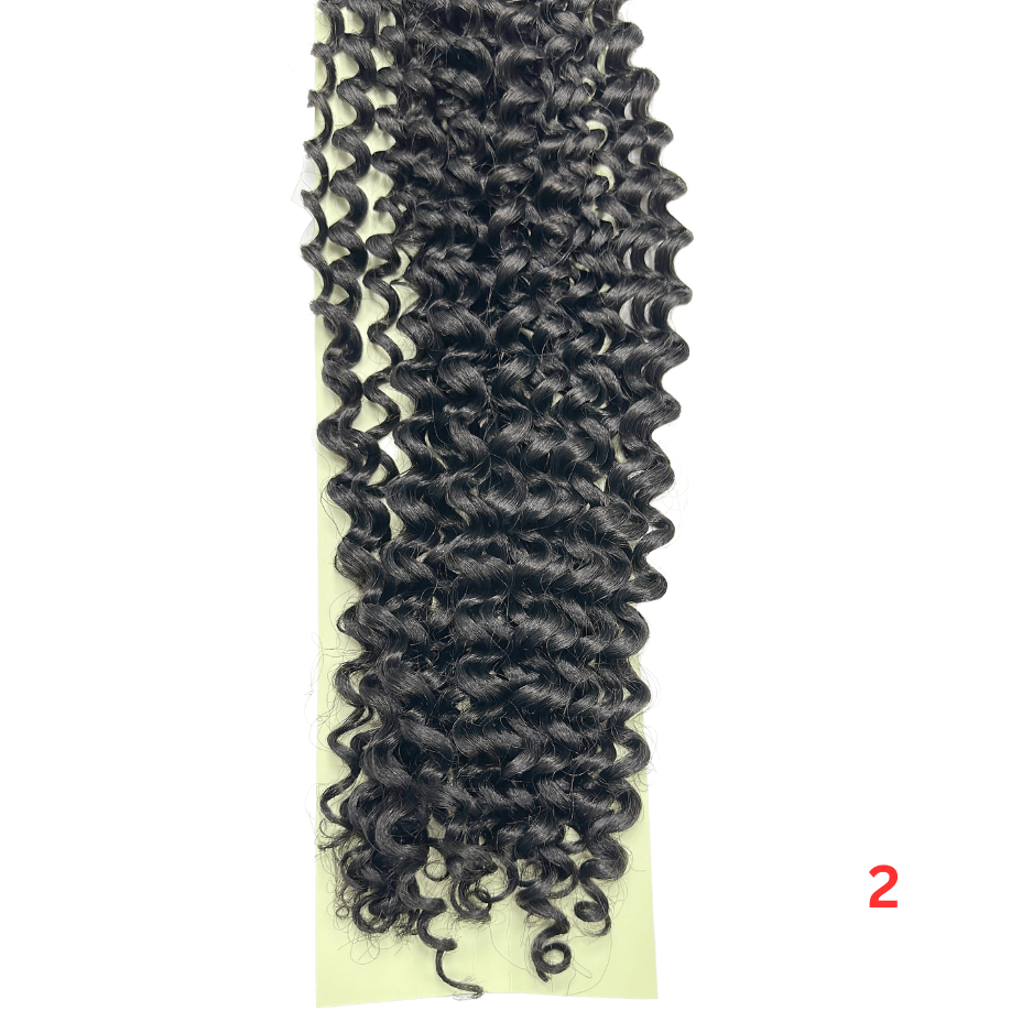 Sleek Freedom Braid Collection - Cro Water Curl -  Synthetic Crochet - 18 "
