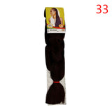 X-pression - Ultra Braid - Extensión De Pelo - Para Trenzar - 208 Cm - 165 G - De Un Solo Color - Cosmetics Afro Latino #33 X-pression Hair Care