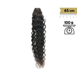 Cosido Rizado Remy Virgin 26 Pulgadas 65 cm