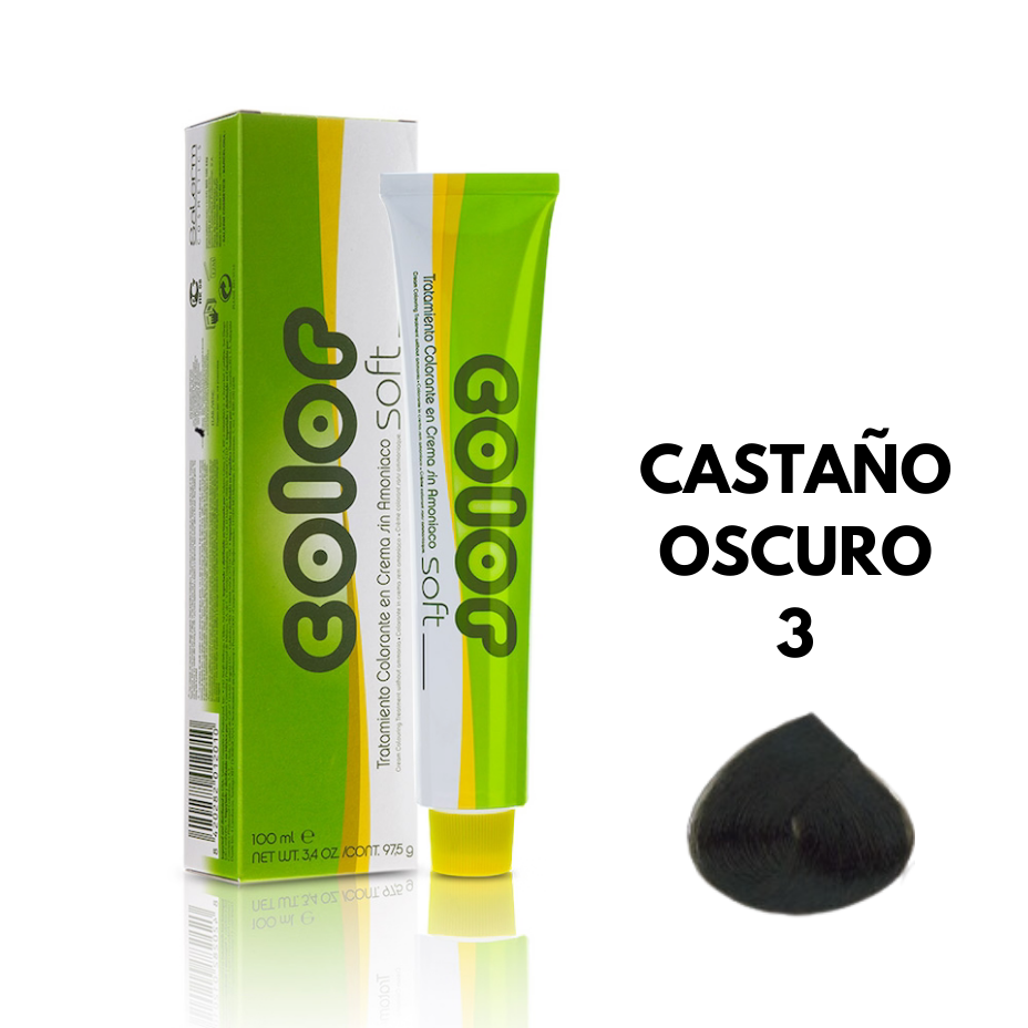 Salerm - Color Soft - Semi Permanent Cream - 100ml - Cosmetics Afro Latino