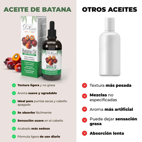 Don Cabello Aceite Capilar Batana 100 ml Hidratación y Brillo