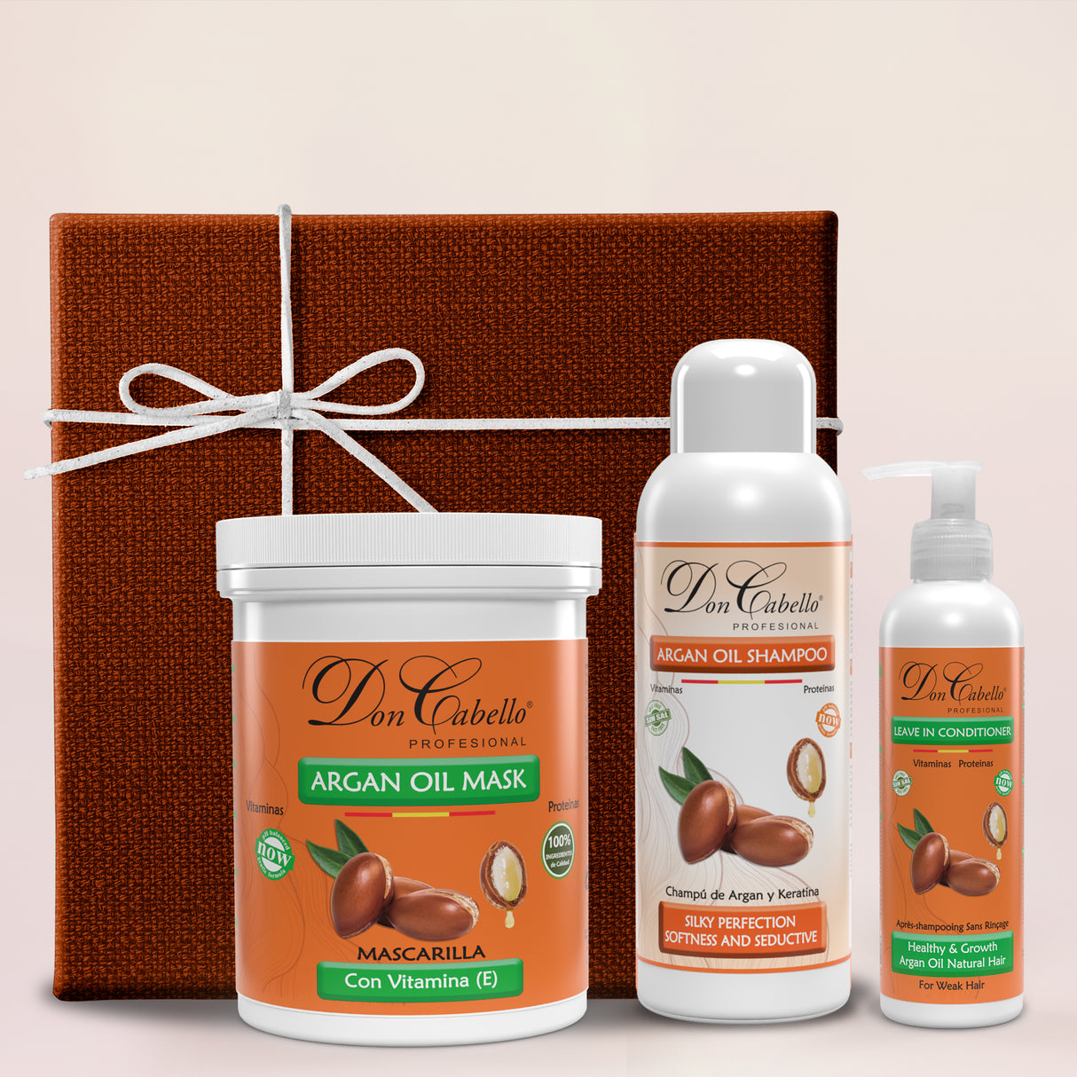 Intense Hydration Pack with Keratin and Argan Oil - Don Cabello