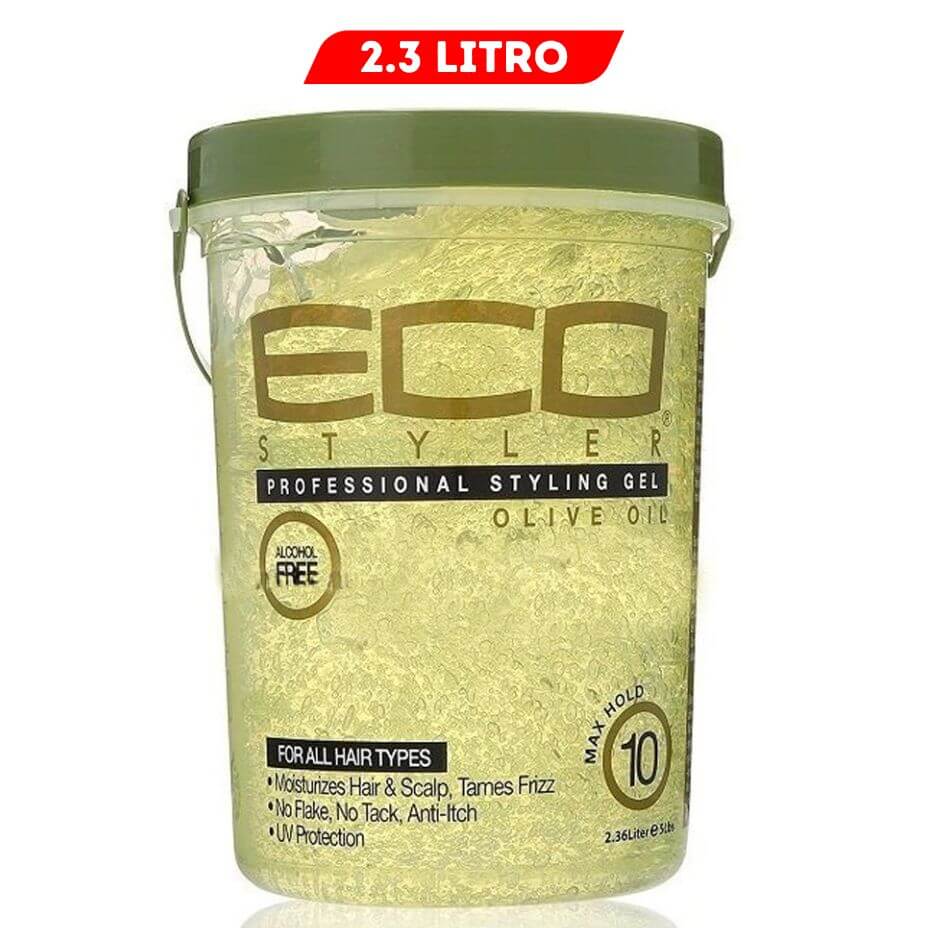 Eco Styler - Styling Gel Olive Oil 2.3 Liter  - Gel De Máxima Fijación Con Aceite De Oliva