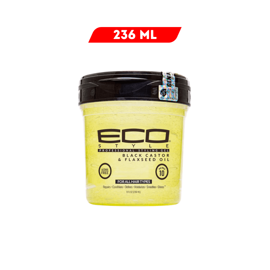 Eco Style - Styling Gel Black Castor - 236 Ml