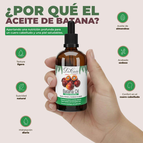 Don Cabello Aceite Capilar Batana 100 ml Hidratación y Brillo